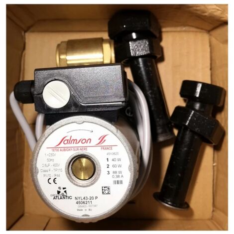 Salmson NYL43-20P Circulator 130mm center distance + connections