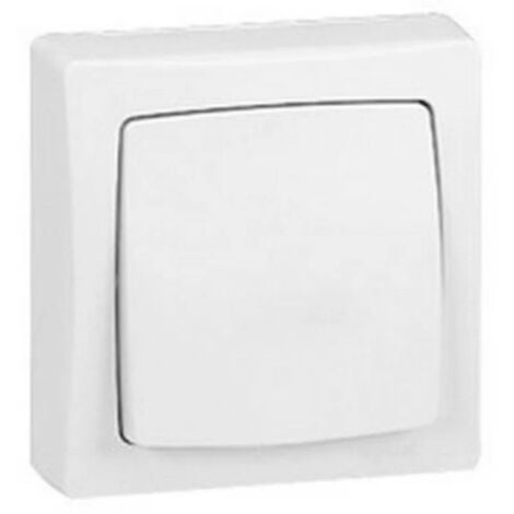 Legrand 86006 - Complete surface-mounted switchgear pusher - 6A - Otéo