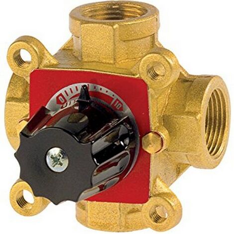 Thermador VC4V26 - Mixing valve Thermomix 4 way Brass F1 Kvs8
