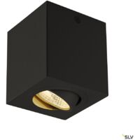 SLV 113940 TRILEDO SQUARE CL LED Ceiling Fixture 3000K Square Matt Black 38° 6.2 W Driver incl.