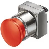 Siemens 3SB35001DA21 - "Mushroom" push button Ø30 mm - Red