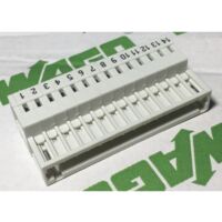 Wago 734-314/000-044 Male connector for 1 conductor - 100% reverse protected - Pitch 3.5 mm - 14 poles