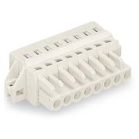 Wago 721-108/026-045 Female connector - 8 poles - 100% protected against mismating - 2.5 mm≤ - Pitch: 5mm