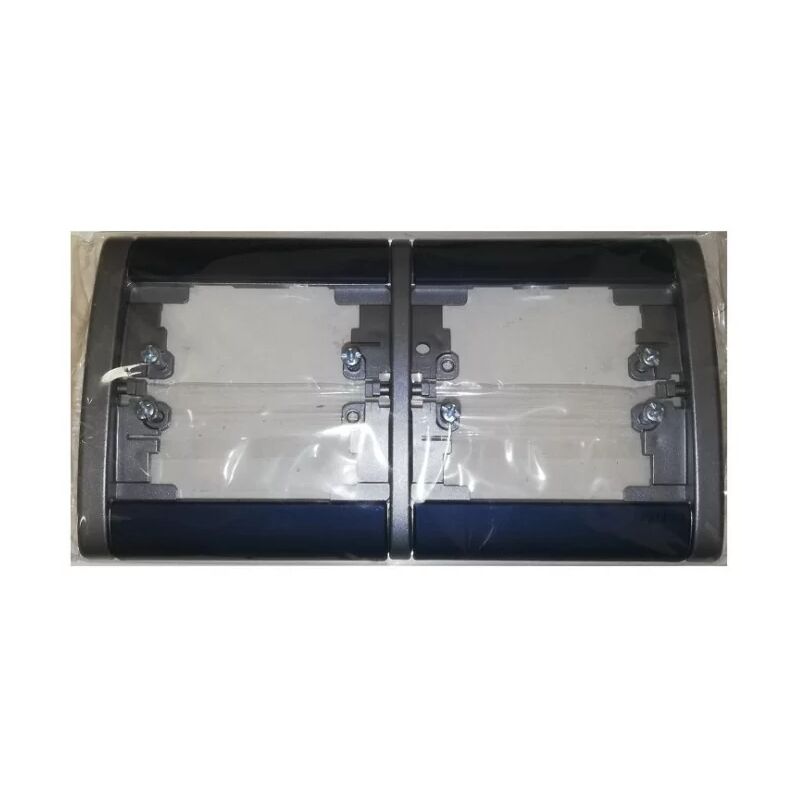 Lot Plaque LEGRAND Sagane Opalis Blanc Vert Anis Simple et double 82020