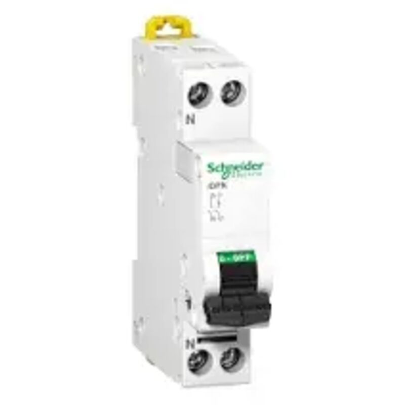 Disjoncteur Schneider A9N21543 – 1P+N 2A, 4500A, Courbe C, 230V
