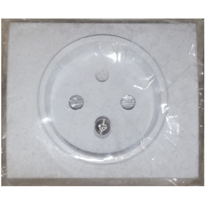 Plaque Legrand SAGANE SILEX 85010 - Blanc Moucheté, Pour Interrupteur Ou Prise, Neuve