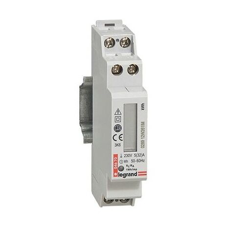 Legrand 004670 Modularer Zähler Legrand einphasig EMDX3 - nicht MID - Direkt 32 A