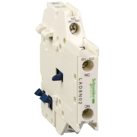 Schneider LAD8N02 Hilfskontaktblock Tesys 0 F Plus 2 O Visétrierklemmen
