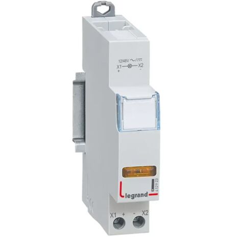 Legrand 412923 LED-Leuchte CX3 einfach 12V bis 48V gelb 1 Modul