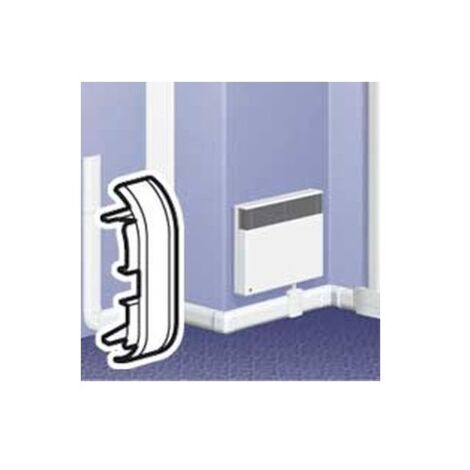 Legrand 033744 – Endkappe – für DLPlus-Sockel 80 x 20 – weiß