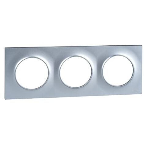 Rahmen 3 Elemente Silber Odace Styl SCHNEIDER S520706E