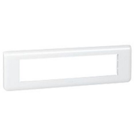 Legrand 078810 – MOSAIKplatte – 10 horizontale Module – WEISS