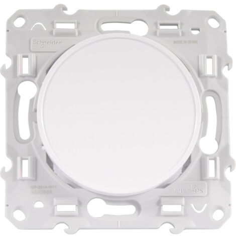 Schneider S520666 Weißer Odace-Verschluss