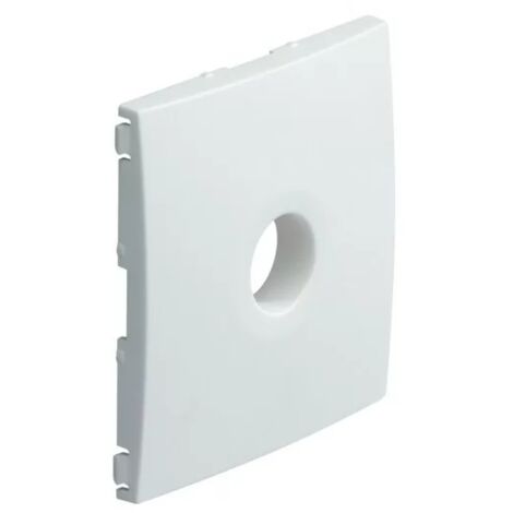 Doigt Enjoliveur Blanc Hager KALLYSTA WK742B - Pour Prise TV, FM, SAT - Neuf (emballage Selon Stock)