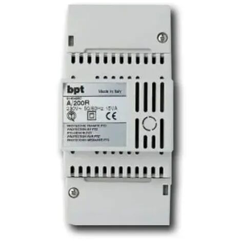 Bpt AS/200 61404100 – Netzteil 230 V 50/60 Hz 15 VA 4DIN – Serie 200 (1/3)