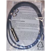 Baumer MYCOML75P80/L Induktiver Sensor - M8 x 1,5 36 V DC – NPN-NO, 8 mm – Messing vernickelt