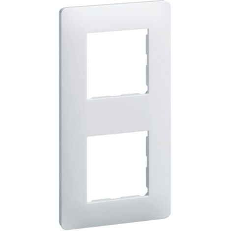 Hager WE403 Essensya Plaque Triple 3 postes ESSENSYA horizontale verticale