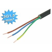 Cable R2V 3G1.5 Noir (50M)