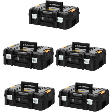 Pack mit 5 Koffers DeWALT TSTAK II