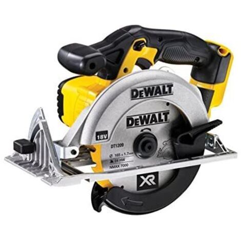 DEWALT 18 V 165 mm Kreissäge ohne Akkus und Ladegerät TSTAK DCS391NT