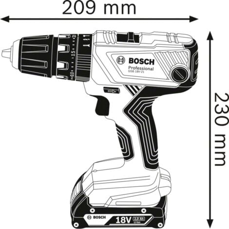 Schlagbohrschrauber BOSCH GSB 18V-21 (nur Gerät + L-Boxx 136)