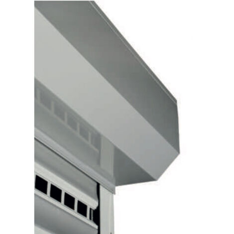 Porte De Garage Enroulable Alu GRIS RAL7016 L2.4m x H2m Lame de 77 2 télécommandes et palpeur radio Fabriquée En France