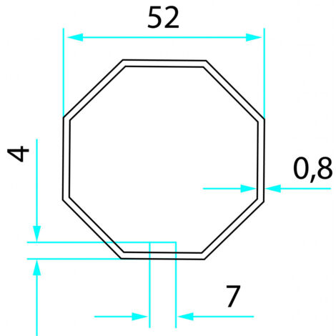 Tm2 Adaptateur Ad45 Pr Tube Octo 52 FAAC