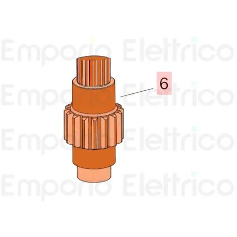 760 - Kit Pignon De Caisson Pour Operateurs Hydrauliques 760 (2003) FAAC