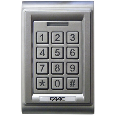 Faac – Clavier à codes antivandale CLAV39 – Compatible motorisation portail – Sécurise vos entrées – Environnement exigeant