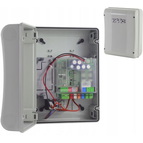 Centrale et boîtier de commande pour motorisations 24V – Compatible moteurs FAAC 390/391/S418/413/415/S450H/770 – Programmation aisée