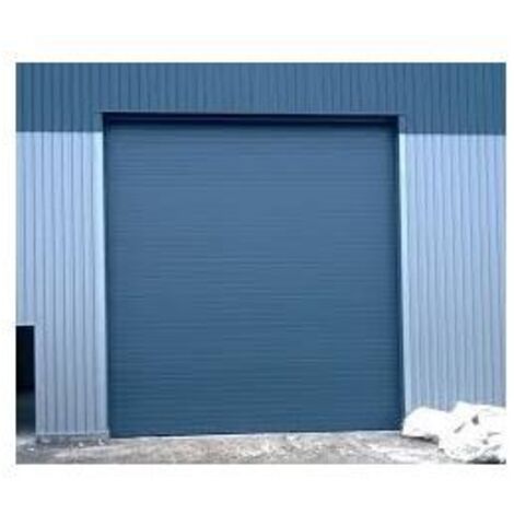 Porte Sectionnelle Industrielle L4M x H3M Gris Ral 7016 RL420mm