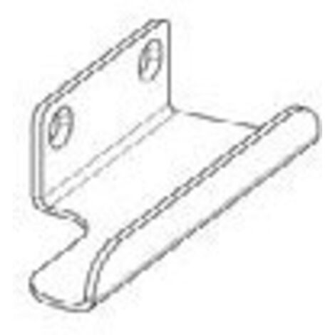 Guide au sol TSA 32 Droite Vantail lent Sans visserie (1/2)