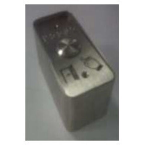 BP Inox avec plaque en saillie (1/2)