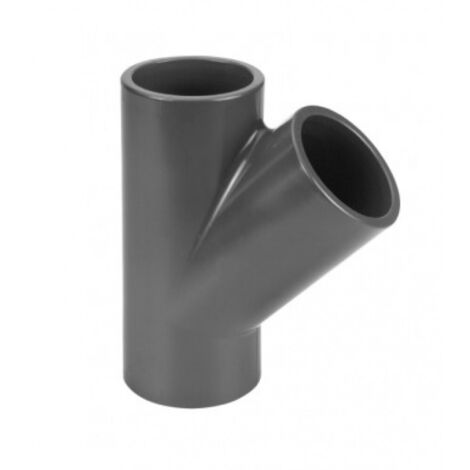 Raccord PVC 45° en Y diamètre 50 mm