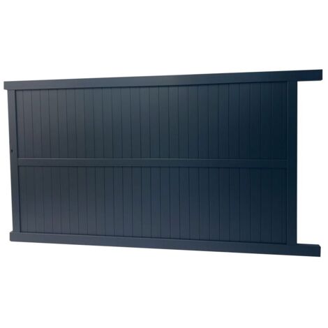 Portail Aluminium Coulissant RAL7016 L4mx1,80m NAIROBI