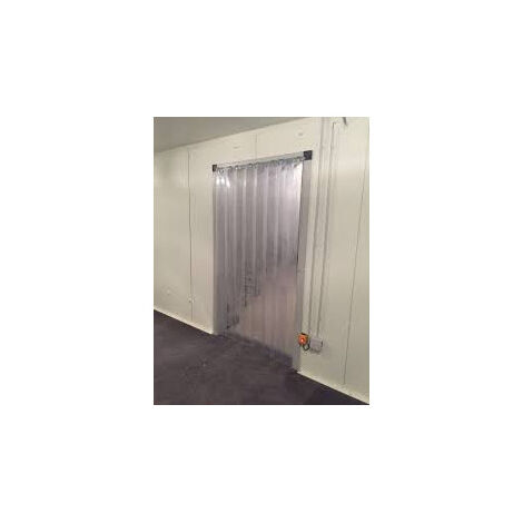Porte à lanières PVC transparente industrielle L1200 x H2200