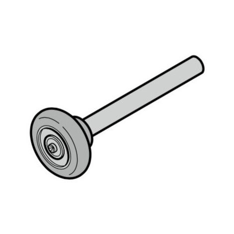 Roulette Type K Roulement À Billes Galvanisé Hormann 3039964 (1/2)