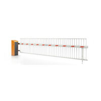 Faac – Barrière levante pro-h-ral 2000 gauche – Préparée pour double herse – Moteur MicroDrive – Tension 24V