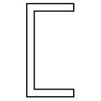 Profile En U De Fixation Peripherique Tk35 40X20X2 L6500Mm Alu Naturel FAAC