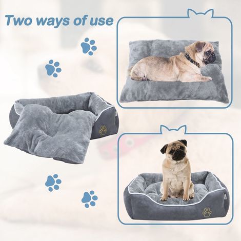 Mc Star Panier Coussin Pour Chien Lit Canape Chat Couffin Avec Coussin Amovible Base Antiderapante L