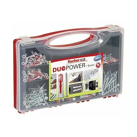 12 und 14 mm in Box blau 6 Fischer Duo Power Dübel 5 Sortimentskasten 8 10