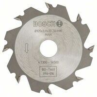 Bosch Professional Scheibenfräser, 8, 20 mm, 4 mm