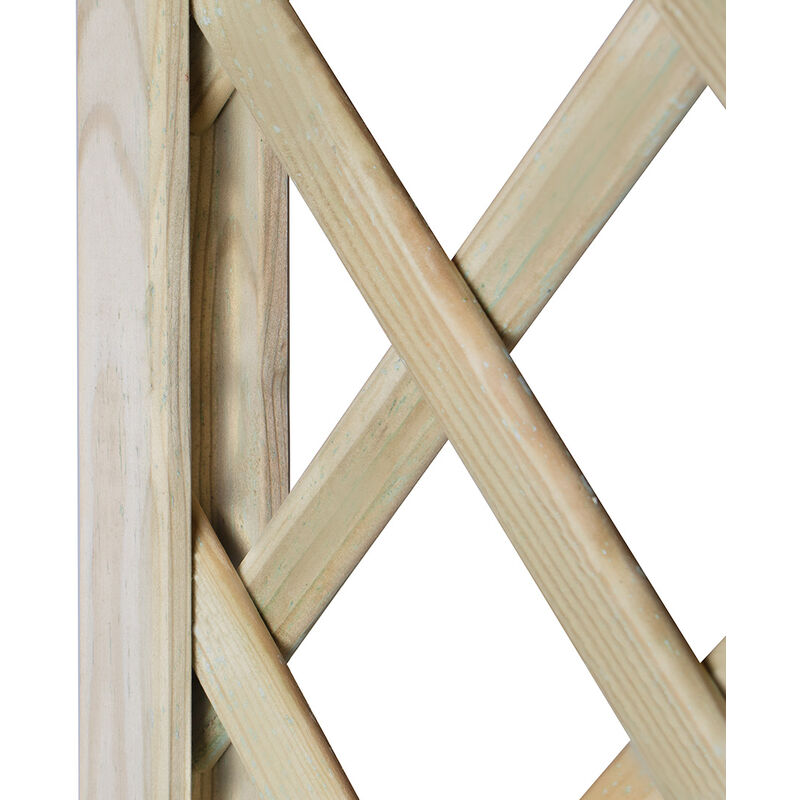 Panel celosia madera tratada Vito 090x180 Nortene