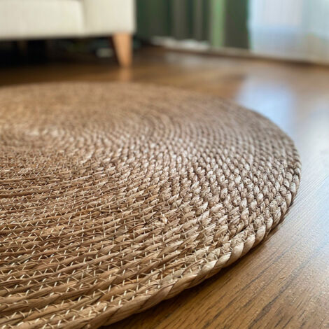ALFOMBRA DE FIBRA NATURAL BALI BULRUSH 100 CM