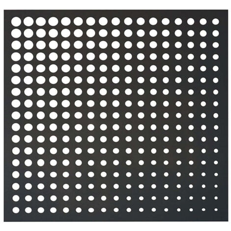 PANEL DECORATIVO MOON 1X1 M ANTRACITA NORTENE
