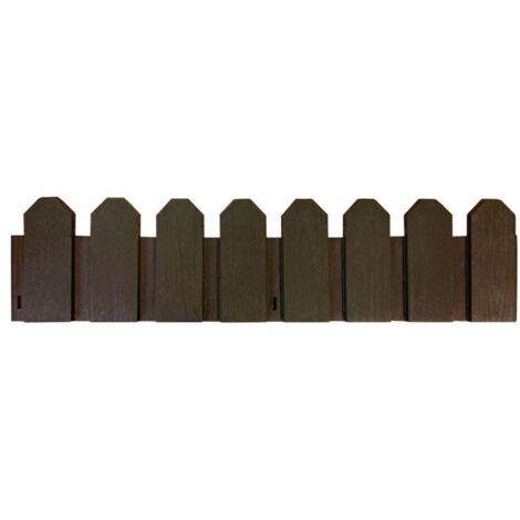 BORDURA DE JARDIN SIERRA BORDER 0.20X0.80 M MARRON NORTENE