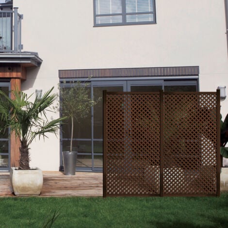 PANEL DECORATIVO PP 25 MM PRIVAT 1X2 M OXIDO NORTENE