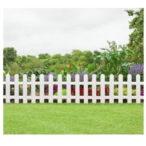 BORDURA DE JARDIN FARM BORDER 0.4X0.79 M BLANCO NORTENE