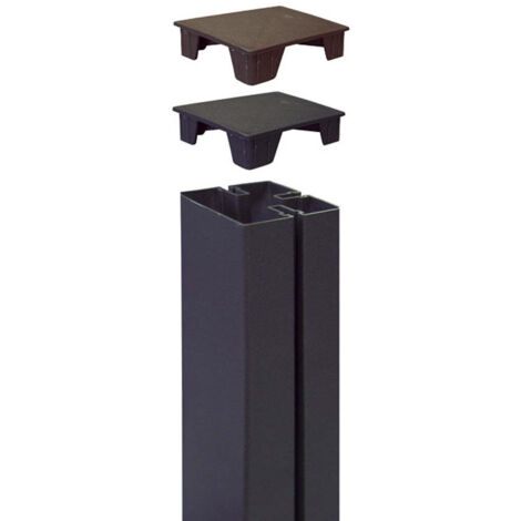 TAPA PARA POSTE ALUPOST 2.1X6X6 CM OXIDO NORTENE