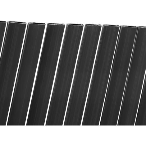 CAÑIZO PVC ESSENTIAL RECYCANE DOBLE CARA 20MM ANTRACITA 0,9X3 M